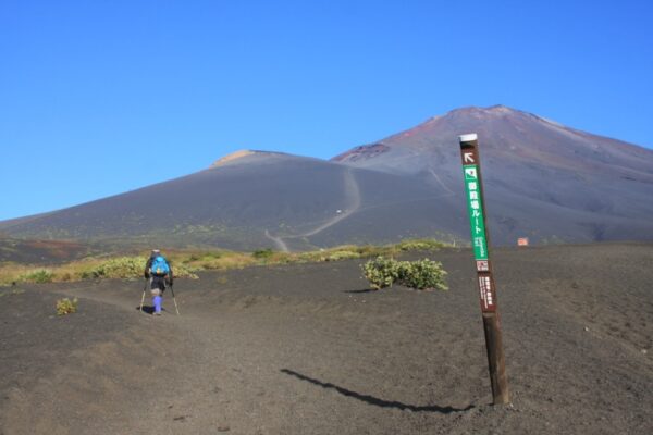 御殿場口登山道