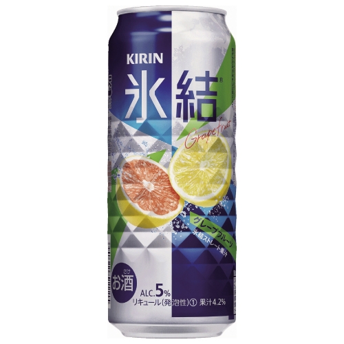 キリン 氷結 グレープフルーツ 500ml×1ケース(24本)の返納品画像イメージ