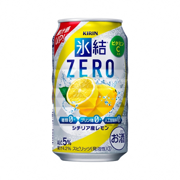 キリン 氷結ZERO シチリア産レモン 350ml 1ケース(24本)の返納品画像イメージ