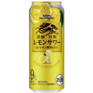 キリン・ザ・ストロング 本格レモンサワー 500ml 1ケース(24本)の返納品画像イメージ