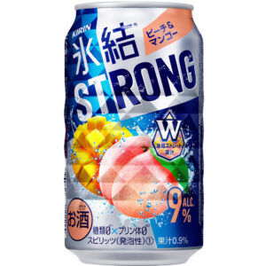 キリン 氷結ストロング ピーチ&マンゴー 350ml 1ケース(24本)の画像イメージ