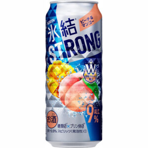 キリン 氷結ストロング ピーチ&マンゴー 500ml 1ケース(24本)の画像イメージ