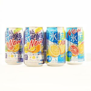 キリン氷結&氷結ストロング飲み比べセット(レモン・グレープフルーツ)350ml×24本(4種×6本)の画像イメージ
