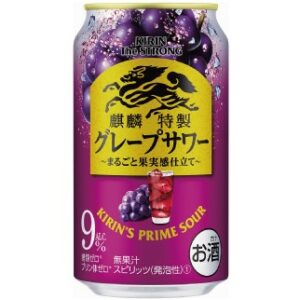 キリン・ザ・ストロング グレープサワー 350ml 1ケース(24本)の画像イメージ