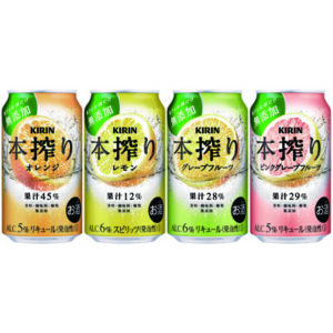 キリン本搾りバラエティセット 350ml×24本(4種×6本)の画像イメージ