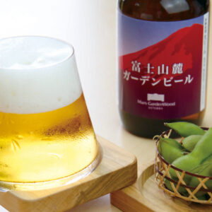 富士山グラスセット B&W (クリア)Beer&Whisky【お洒落コースター付】の画像イメージ
