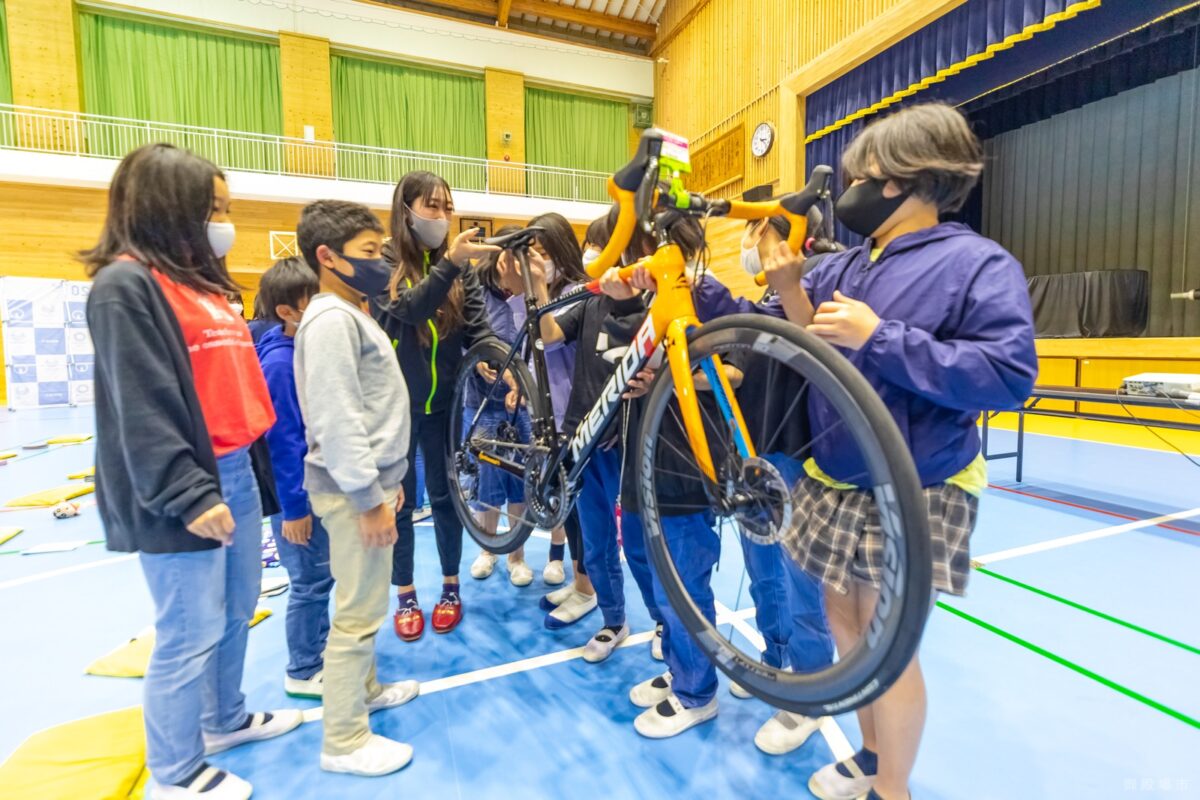 自転車の魅力出前講座1