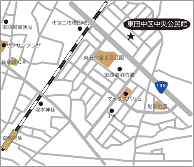 第6投票所 東田中区中央公民館 選挙情報