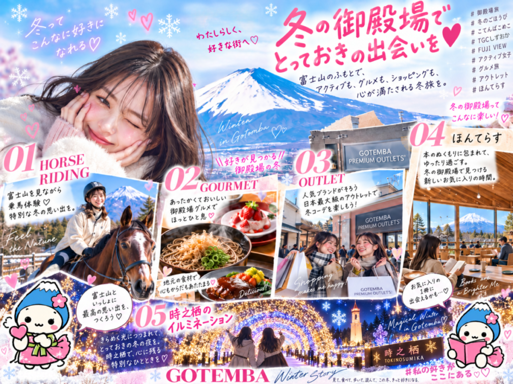 「GOTEMBA MIRAI PROJECT 2026 powered by TGC」高校生が生成AIを活用して、御殿場の魅力を発信! トレイマットデザインとミニアプリを制作しました!