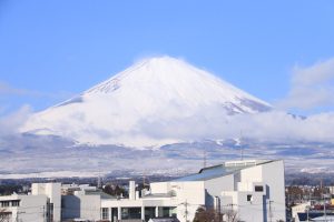 みくりやキッチンからの富士山<br>2019.02.01 掲載