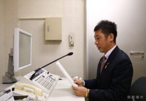 若林市長による呼び掛け2