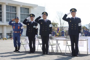 消防団春季演習