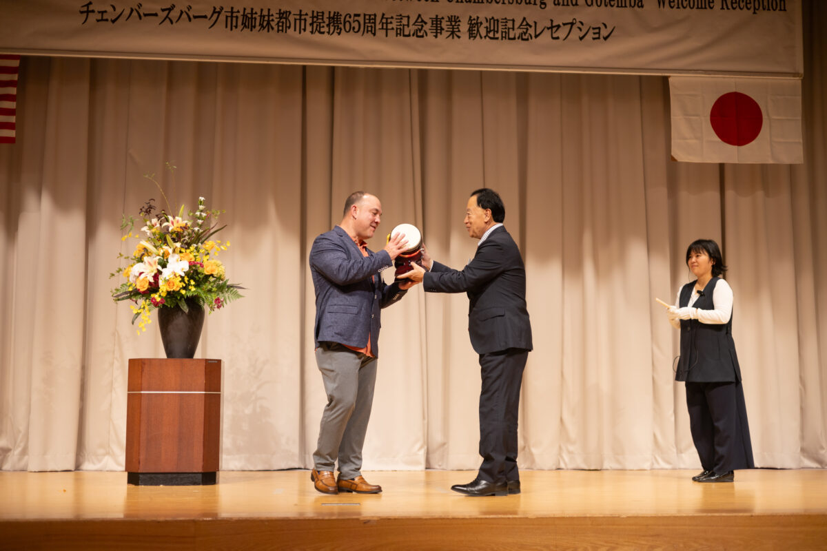 チェンバーズバーグ市姉妹都市提携65周年記念訪問団歓迎