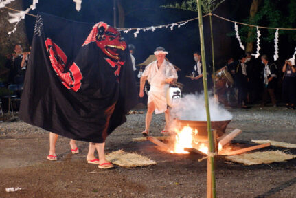 大坂の湯立神楽1