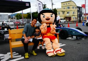「第19回ごてんば線まつり」にごてんばっ木(こ)の富士山ベンチがお出掛けしました