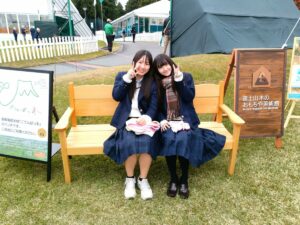 「2025 三井住友VISA太平洋マスターズ」にごてんばっ木(こ)の富士山ベンチがお出掛けしました