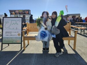 「スーパーママチャリGP2026」にごてんばっ木(こ)の富士山ベンチがお出掛けしました