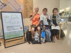 御殿場産木材「ごてんばっ木(こ)」富士山ベンチの新しい仲間が「第32回市民スポレク祭」にお出かけしました!
