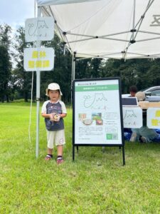 市内の各イベントに御殿場産木材「ごてんばっ木(こ)」富士山ベンチのお出かけと「ごてんばっ木」の木工体験を行いました。
