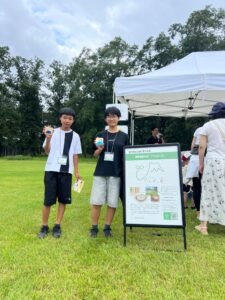 市内の各イベントに御殿場産木材「ごてんばっ木(こ)」富士山ベンチのお出かけと「ごてんばっ木」の木工体験を行いました。