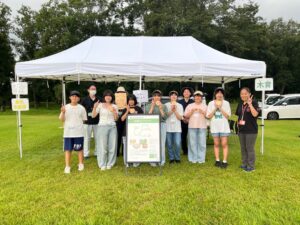 市内の各イベントに御殿場産木材「ごてんばっ木(こ)」富士山ベンチのお出かけと「ごてんばっ木」の木工体験を行いました。